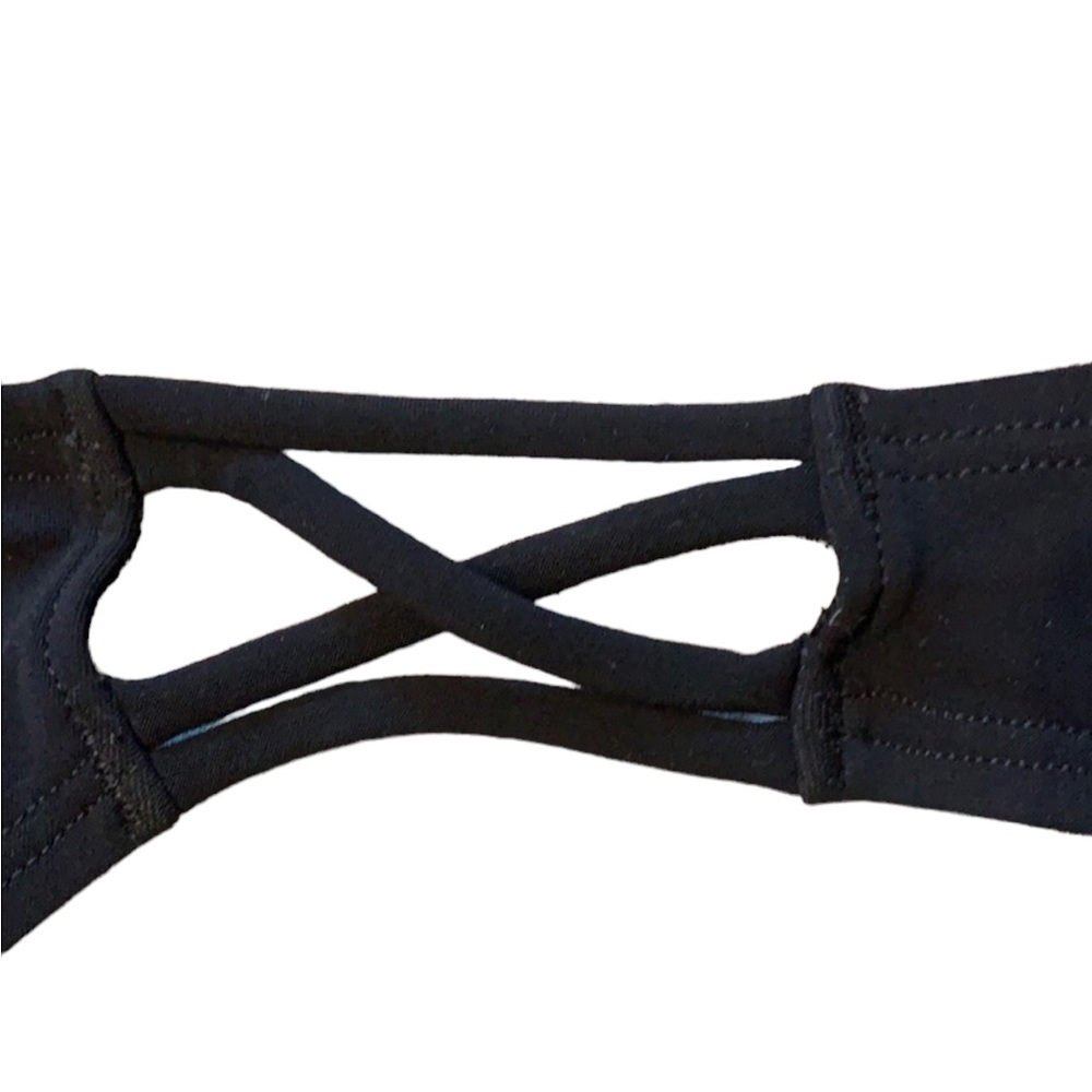 Tory Burch Black Halter Bikini Set w/ Criss Cross Bikini side cutout NWT… - Picture 5 of 10